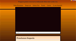 Desktop Screenshot of pensiuneasequoia.ro